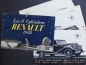 Preview: Renault Vivastella 6 Cylinder Modelprogram 1938 Carbrochure-Map (7741)